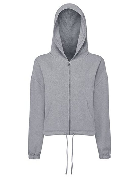 Women´s Recycled Drawstring Full-Zip Hoodie