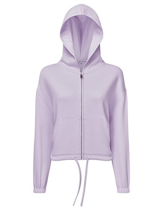 Women´s Recycled Drawstring Full-Zip Hoodie
