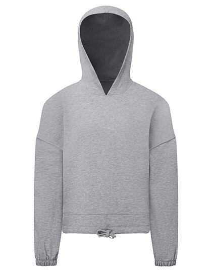 Kids Recycled Cropped Oversize Hoodie