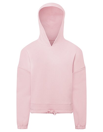 Kids Recycled Cropped Oversize Hoodie