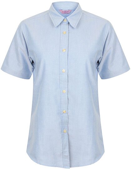 Ladies` Classic Short Sleeved Oxford Shirt