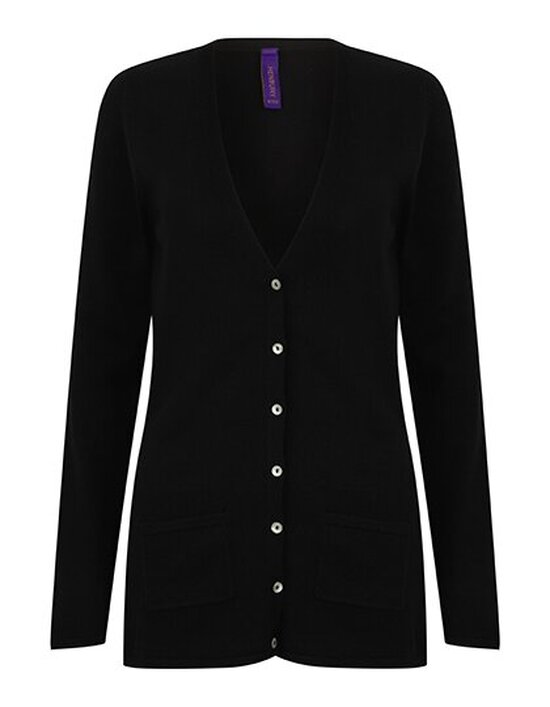 Ladies` Lightweight V-Neck Cardigan