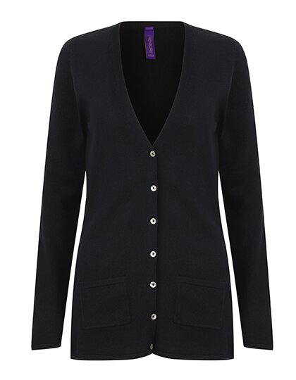 Ladies` Lightweight V-Neck Cardigan