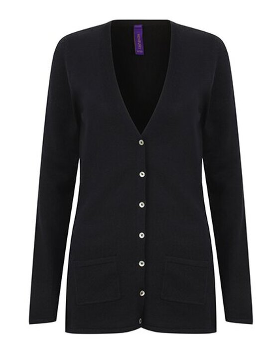 Ladies` Lightweight V-Neck Cardigan