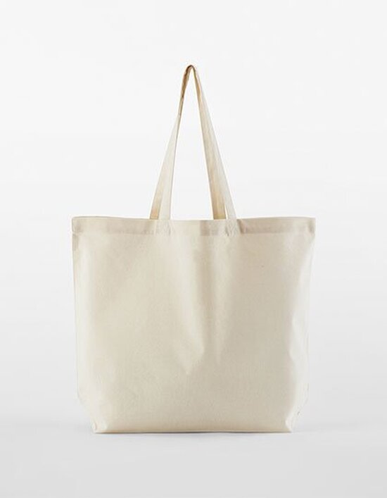 WM165 Westford Mill Organic Cotton InCo. Maxi Bag For Life