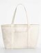 WM255 Westford Mill Striped Organic Cotton Shopper