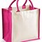 Printers Midi Jute Bag
