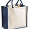 Printers Midi Jute Bag