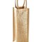 Shimmer Jute Bottle Bag