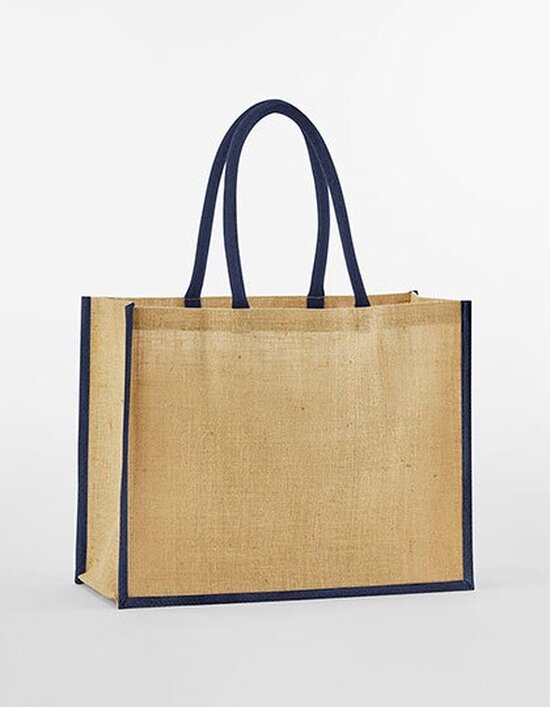 WM470 Westford Mill Natural Starched Jute Classic Shopper