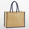 WM470 Westford Mill Natural Starched Jute Classic Shopper