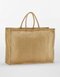 WM475 Westford Mill Natural Starched Jute Market Shopper