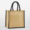WM477 Westford Mill Natural Starched Jute Mini Gift Bag