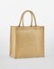 WM477 Westford Mill Natural Starched Jute Mini Gift Bag