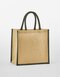 WM477 Westford Mill Natural Starched Jute Mini Gift Bag