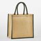 WM477 Westford Mill Natural Starched Jute Mini Gift Bag
