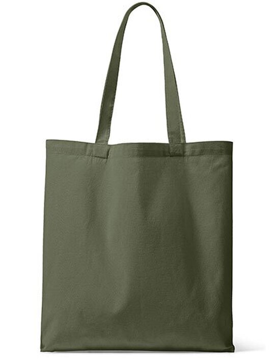 X1438 Halink Organic Canvas Carrier Bag Long Handle London 01