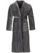 Velours Bademantel Feeling / Schalkragen