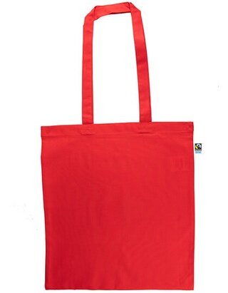 Baumwolltasche, Fairtrade-Baumwolle, lange Henkel