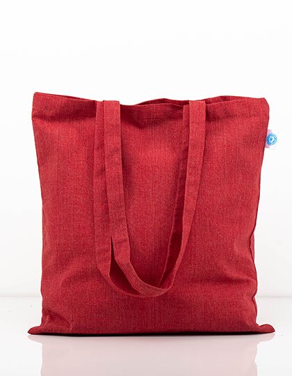 XT650 Baumwolltasche reycelt, lange Henkel