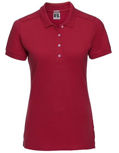 Ladies` Fitted Stretch Polo