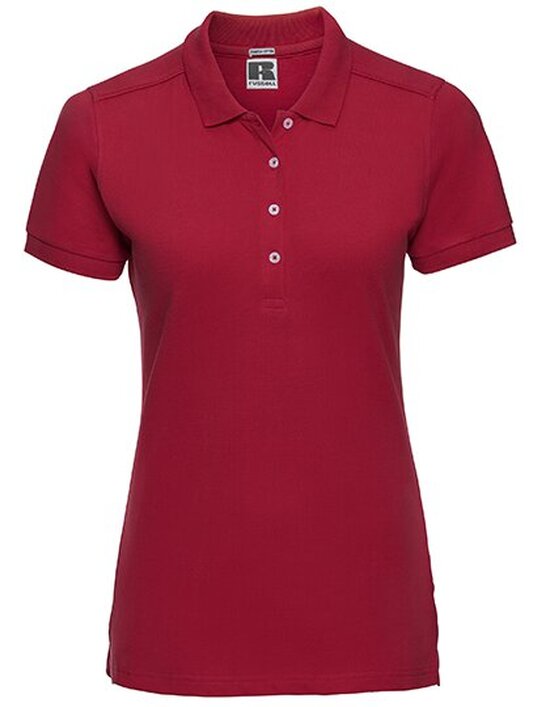 Ladies` Fitted Stretch Polo