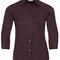Ladies` 3/4 Sleeve Fitted Stretch Shirt