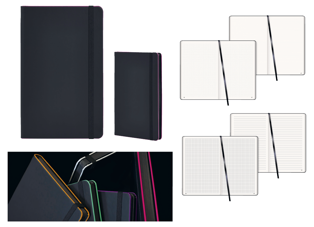 Notizbuch Black Laser