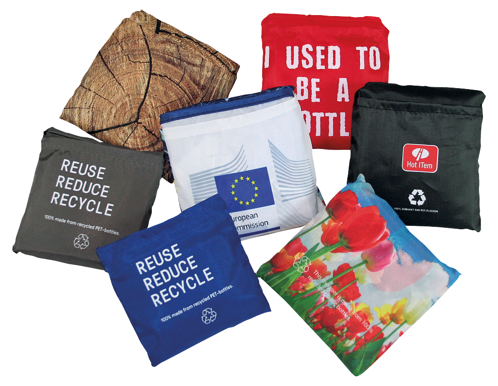 Recycle Bags - Faltbare Einkaufstasche rPET