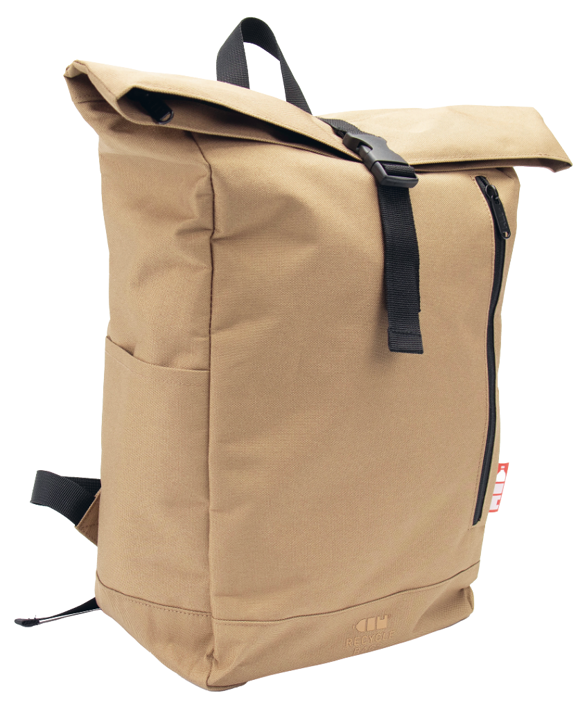 Recycle Bags - Basic Rolltop-Rucksack rPET