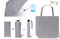Taschenschirm mit Einkaufstasche SCHIRM & SHOPPER RPET