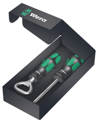 Wera 355 PZ 2 x 100 mm plus Flaschenöffner