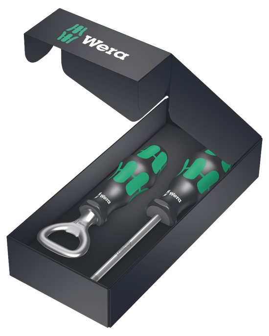 Wera 355 PZ 2 x 100 mm plus Flaschenöffner