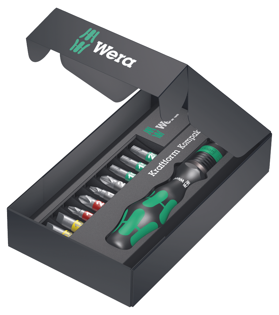 Wera Kraftform Kompakt 10 Tool Finder PROMOTION
