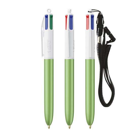 BIC® 4 Colours® Glacé with Lanyard