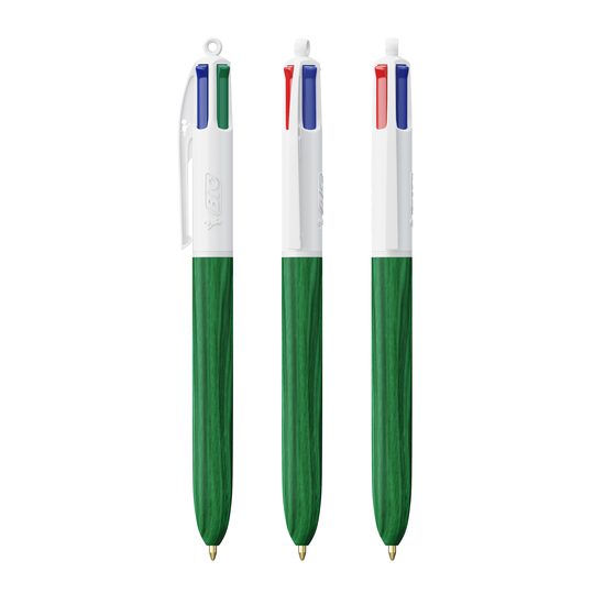 BIC® 4 Colours® Wood Style