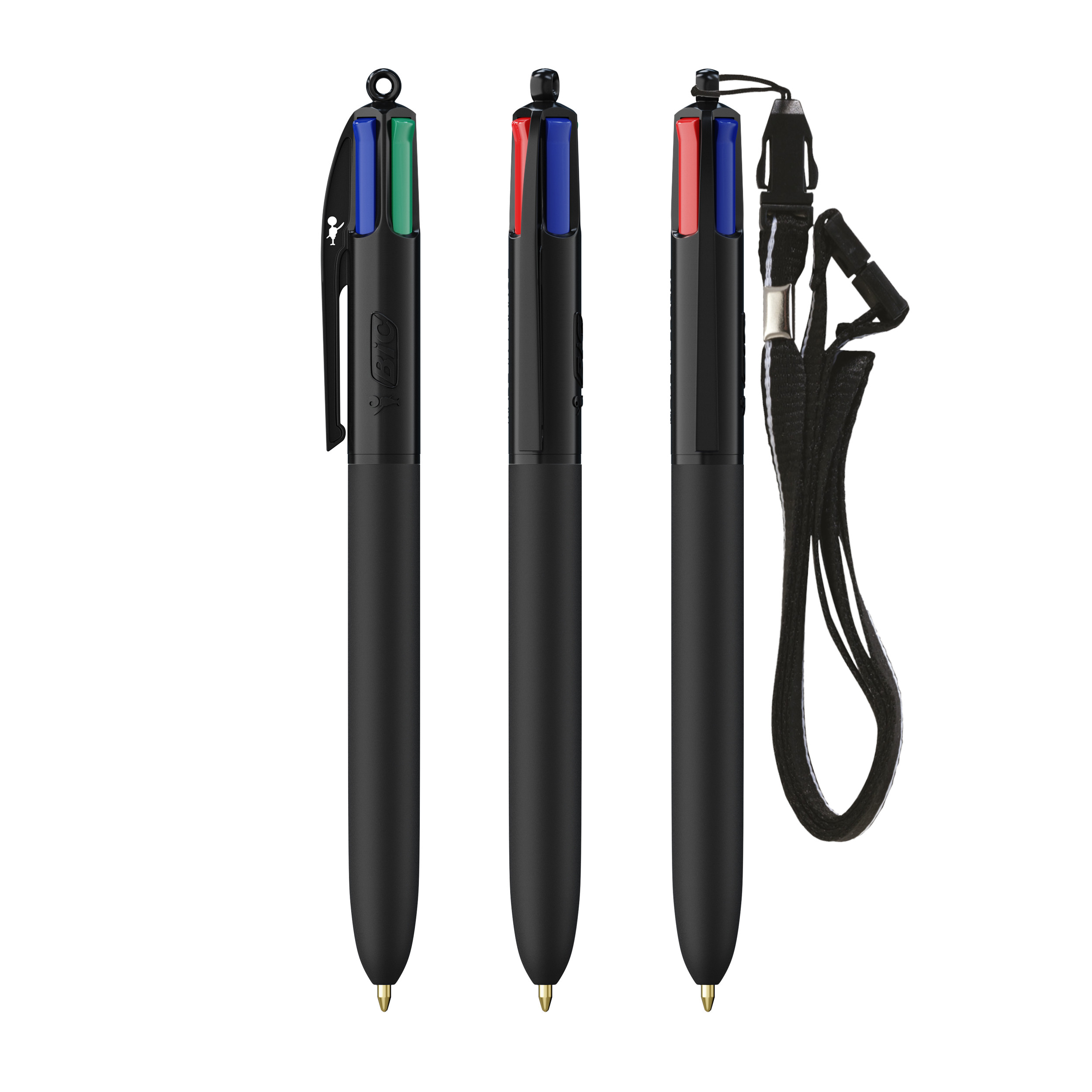BIC® 4 Colours® Soft with Lanyard