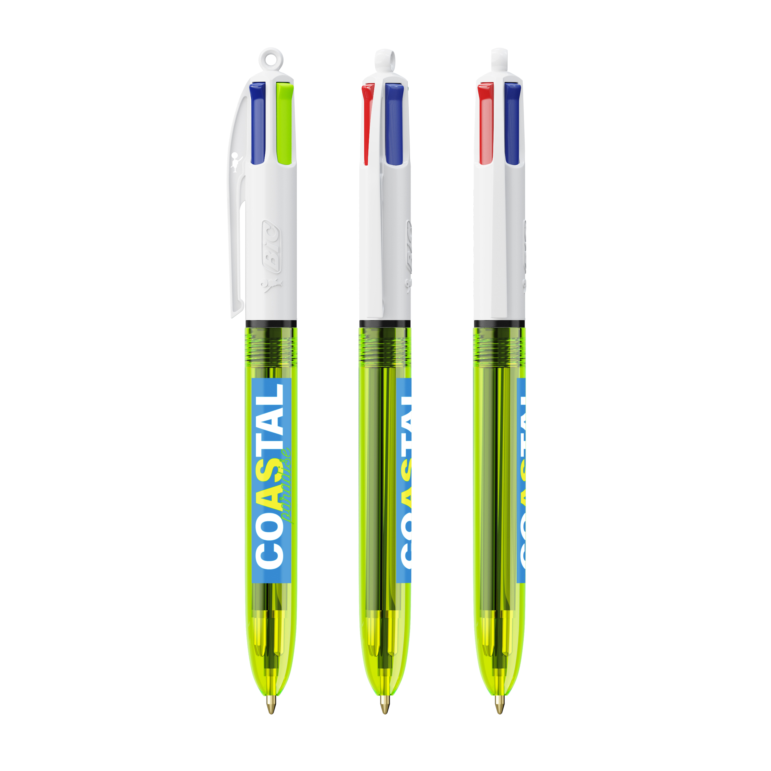 BIC® 4 Colours® Fluo ballpen