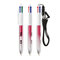 BIC® 4 Colours® Bicolor + Umhängeband