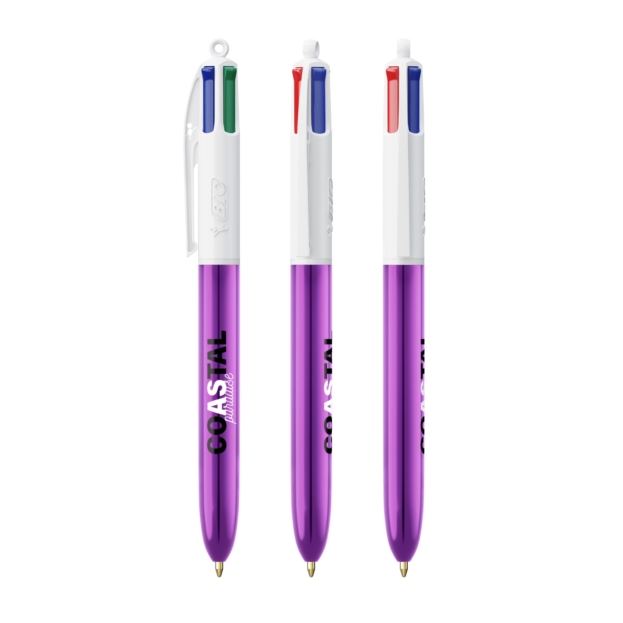 BIC® 4 Colours Shine Kugelschreiber