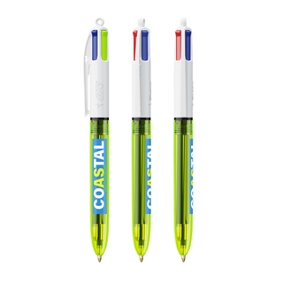 BIC® 4 Farben Fluo Kugelschreiber