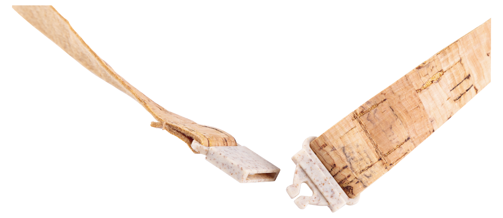 Schlüsselband aus Kork