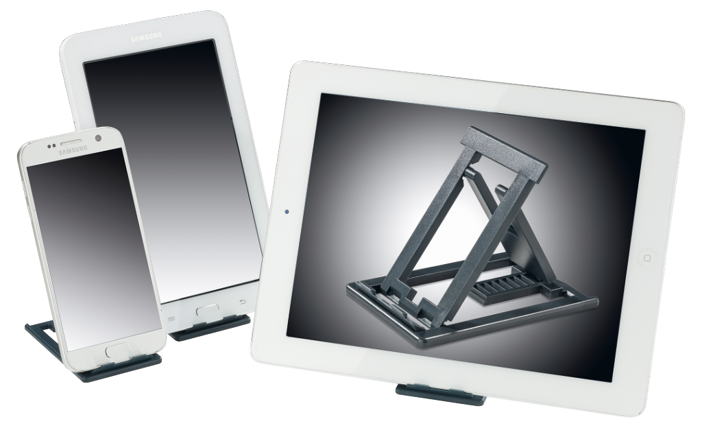 Universelle Halterung für Handys, Tablets, E-Books