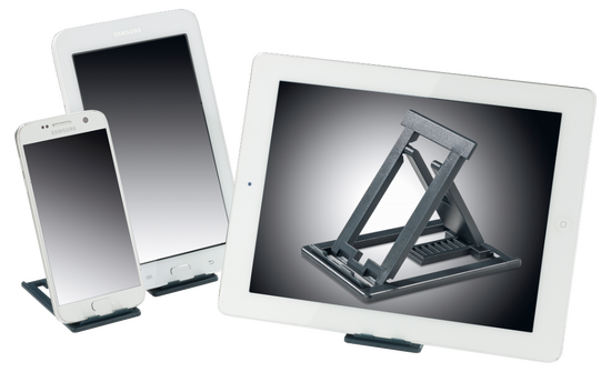 Universelle Halterung für Handys, Tablets, E-Books